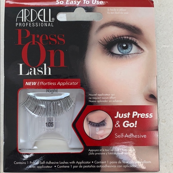 Ardell 105 Press On Lashes w/ Applicator - Picture 1 of 8